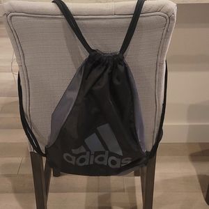 Adidas string backpack.